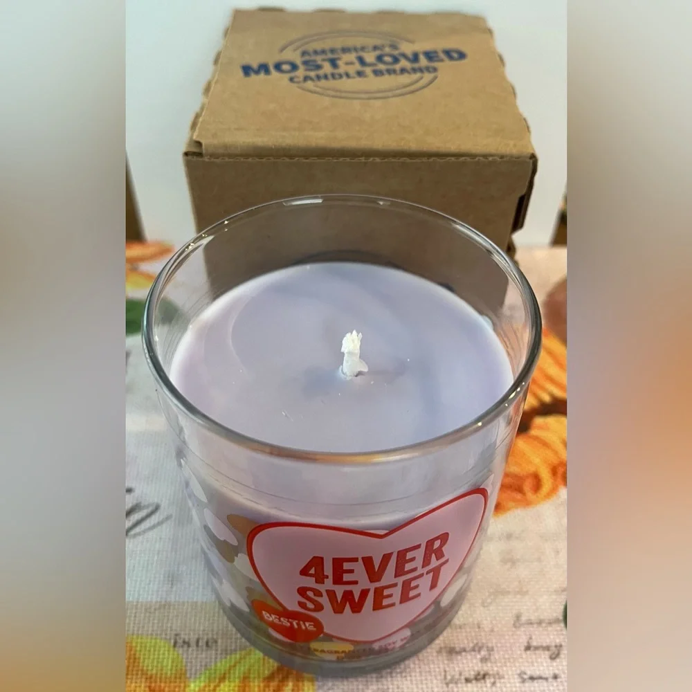 BBW 1 Wick Candle SOLD OUT 4EVER SWEET Bath & Body Works NEW - Picture 2 of 3